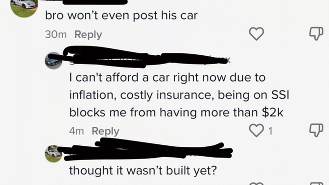 People are bullying me for not owning a car. Should I listen to the haters and ditch my parents' advice?