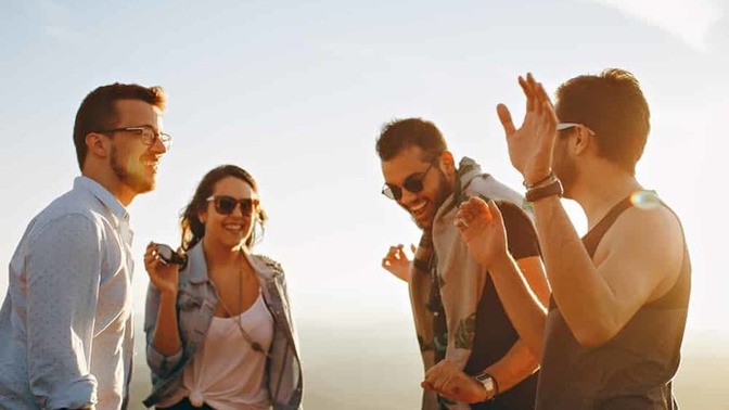 What are other ways someone can meet people BESIDE a bar, club, party, work or online?