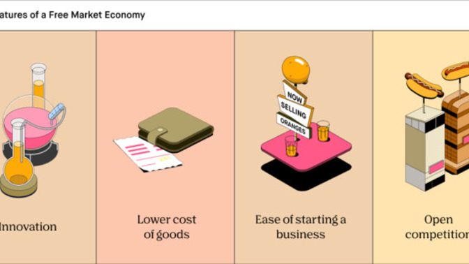 Do you support a total free market economy or free market economy with federal regulations, why, why not?