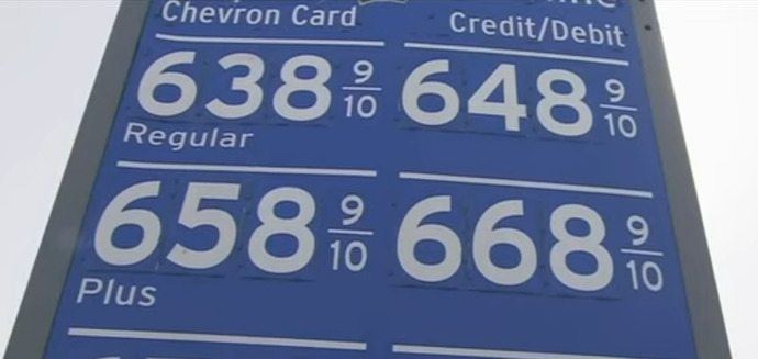 Have gasoline (petrol) prices changed much for you recently?