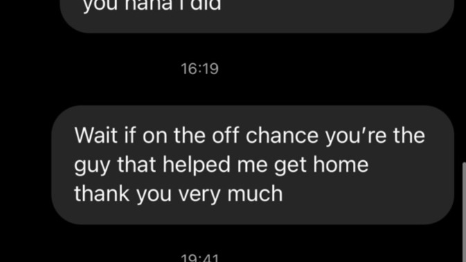 Do you think a guy likes me if he waited with a very drunk me to get a taxi in the rain for 2 hours?
