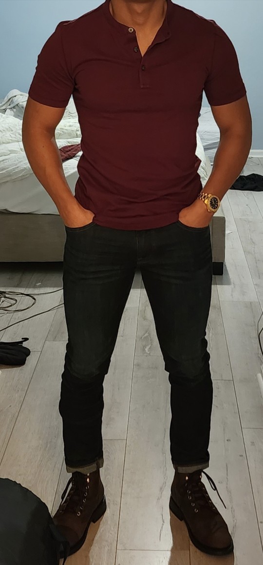 Women, how is this outfit for men? Also, do you like this style of shirt on men? Is it sexy?