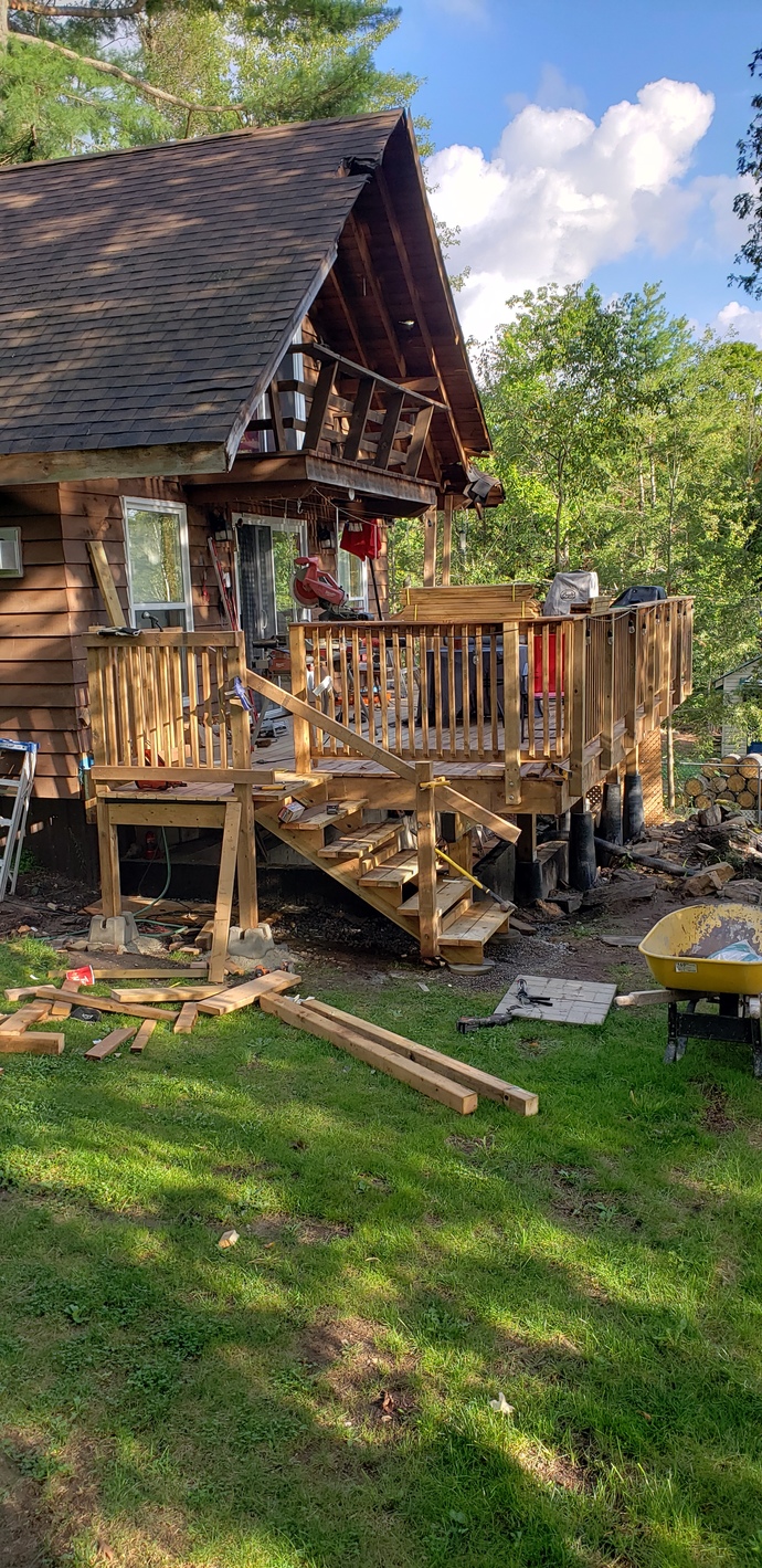 Does my deck I built look good?