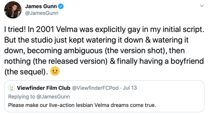 James Gunn virtue signaling