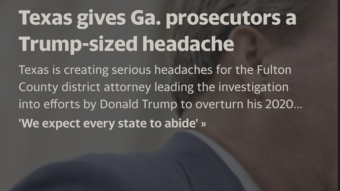 So now red states are refusing to honor subpoenas for Trump Probes?
