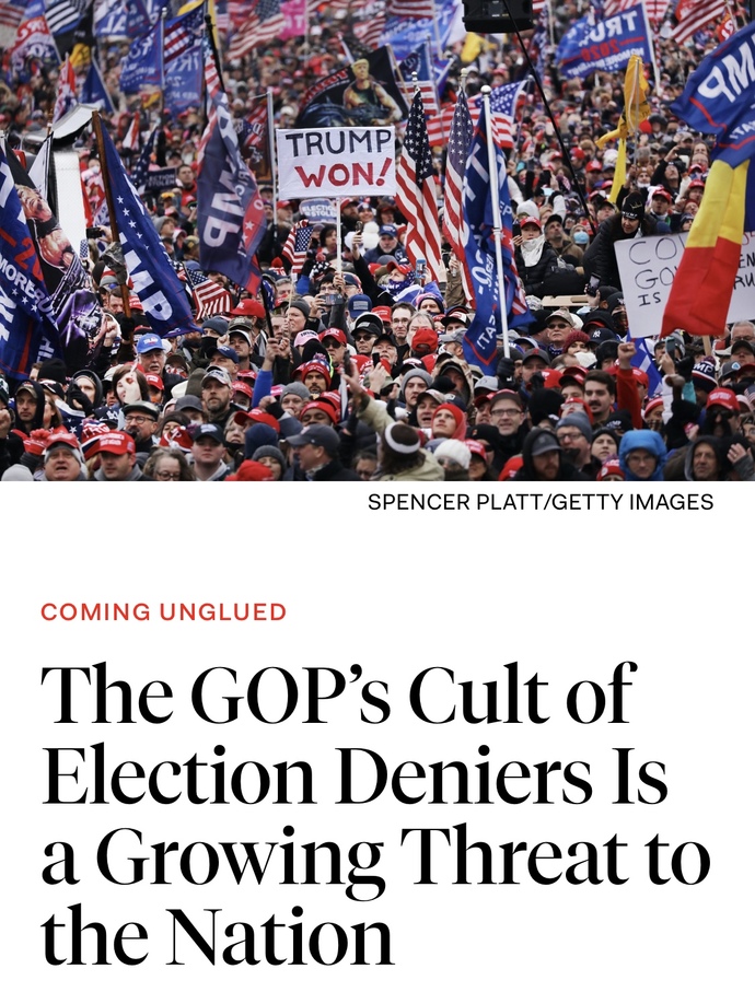 If you don’t accept the results of an Election, should you be allowed to run?