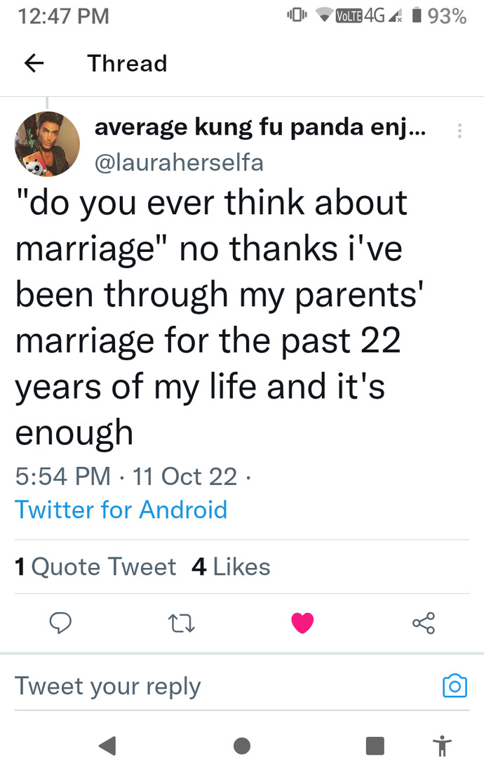 Are you married or do you want to get married someday?