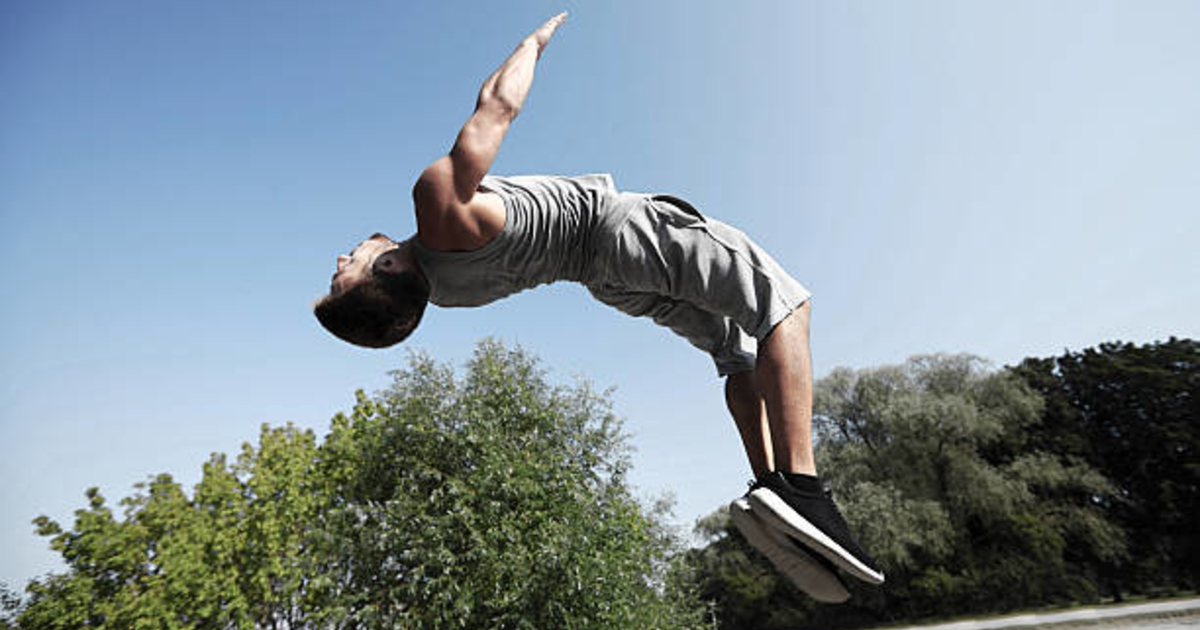 Split Backflip Can you do a back flip and land into a split? - GirlsAskGuys