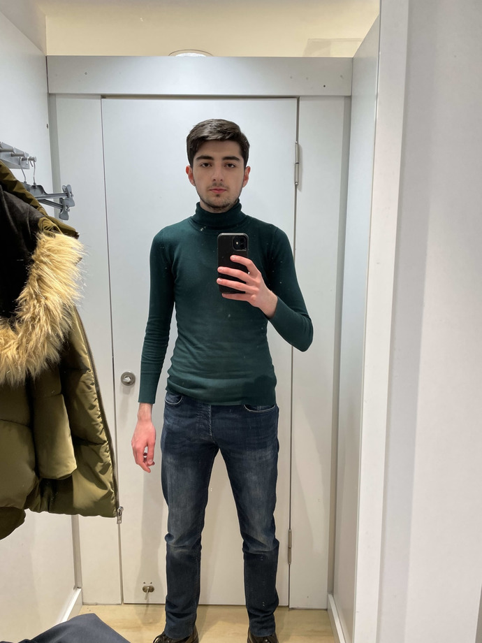 Would you be with a guy smaller than you?
