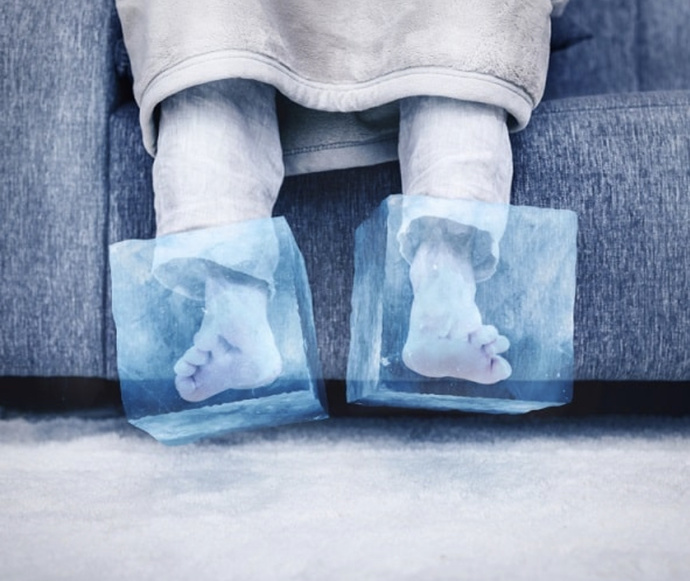 What does it mean if your feet are always cold?