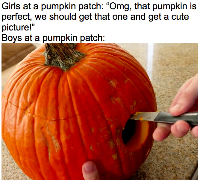 Do you carve out pumpkins for Thanksgiving?