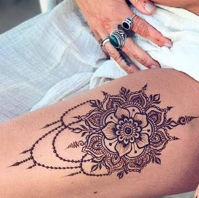 The most beautiful tattoo Indian tattoo Mehndi