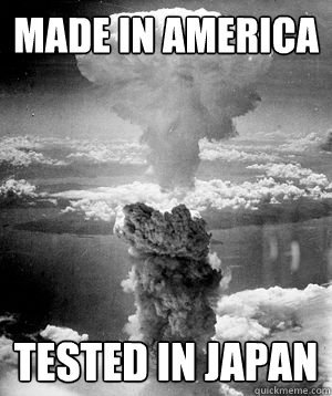 What do you think about nuclear weapons?