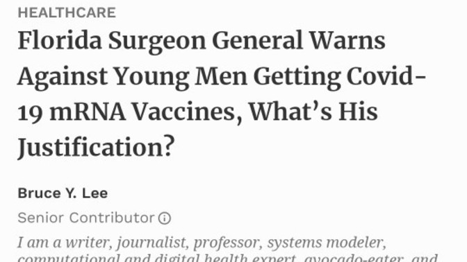 Does receiving news like this make you regret the Cv2 Jab?
