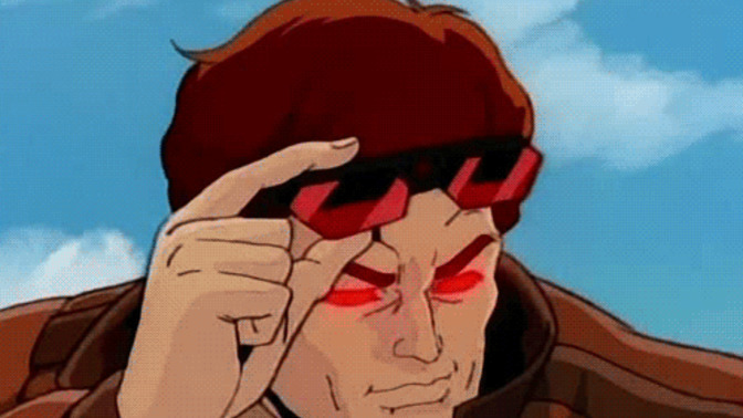What if you had the ability to zap lazers out of your eyes but had to wear special glasses forever?