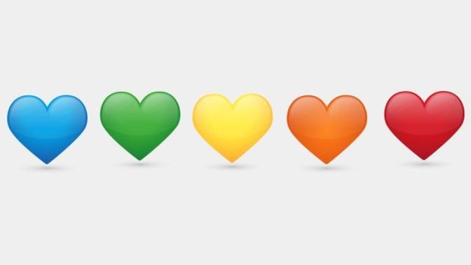 What Do the Different Colored Emoji Hearts Mean?