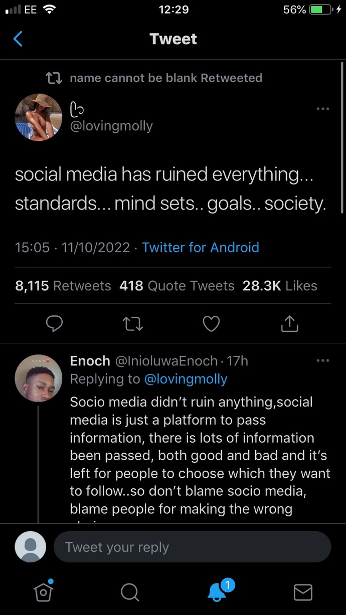 Some people take social media too seriously, why?