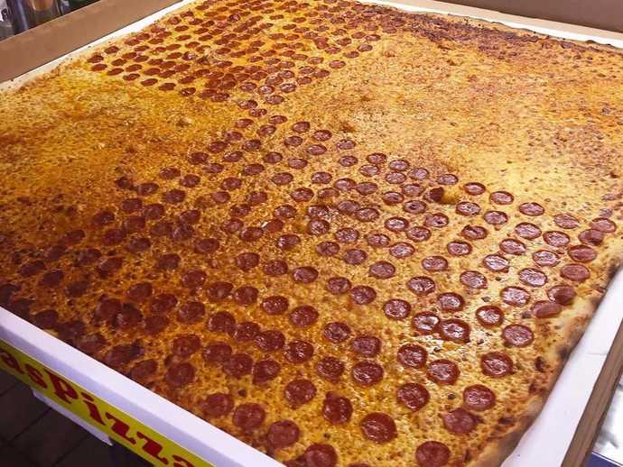 The Worlds Largest Pizza You Can Buy