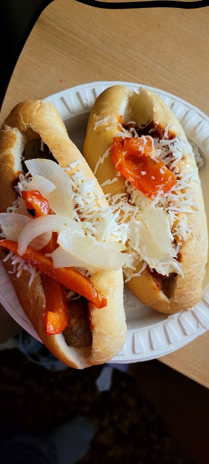 I made meatball hoagies last night. How do they look?