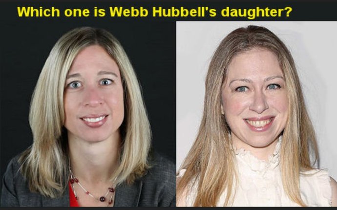 Do you believe that Chelsea Clinton is actually Webbel Hubbels daughter?