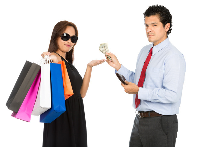 Girls, do you use your boyfriend/husband for money?
