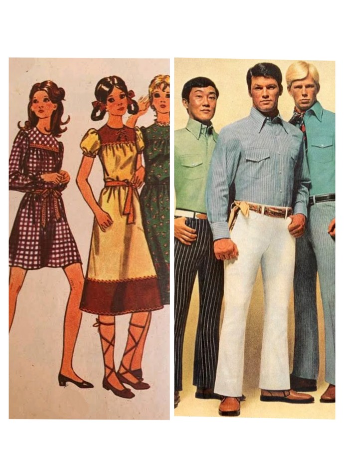 1970s casual dressing style fashion