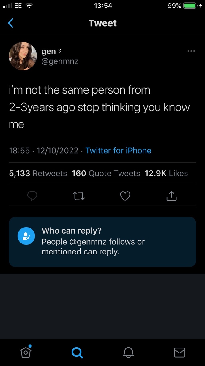 Is anybody the same person to who they were 2 and 3 years ago because of the Covid 19 pandemic and lock down lockdowns we had?