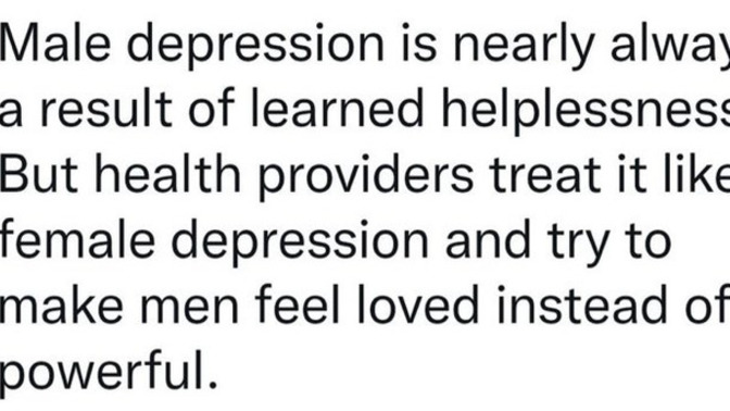 What is the difference between Male depression and Female Depression?