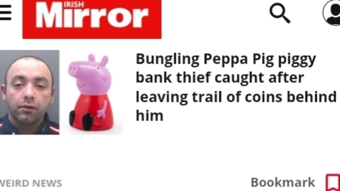 What do you think of this thief?