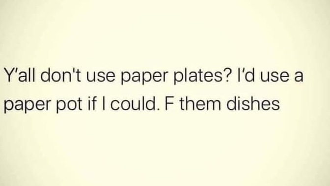 Do you like/enjoy washing dishes? Or you use a dishwasher? Or someone else does the dishwashing and you cook?