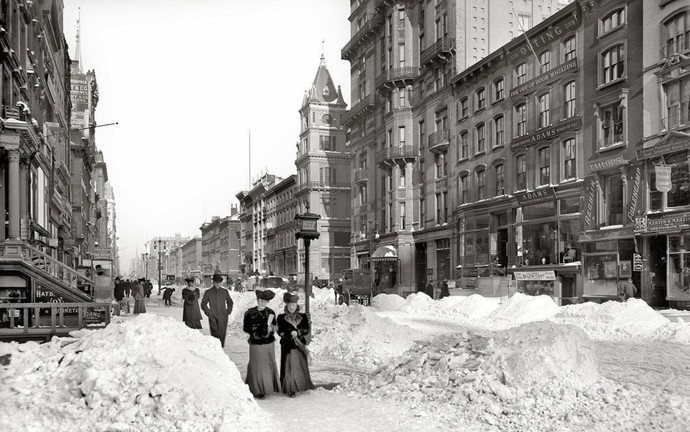 How often does it snow this much in Newyork?