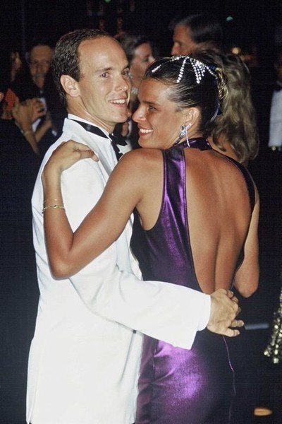 Princess Stephanie and his wife