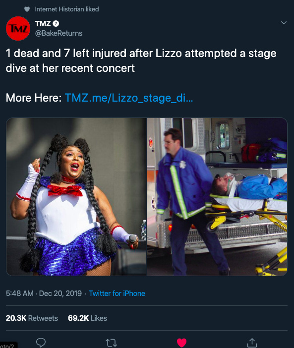 Lizzo. Should she be cancelled due to her massive carbon footprint?