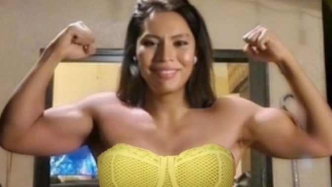 What do you think of women who has muscular features?