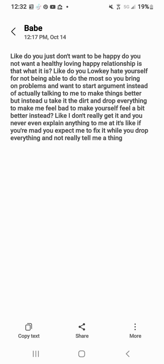 Guy relationship troubles?