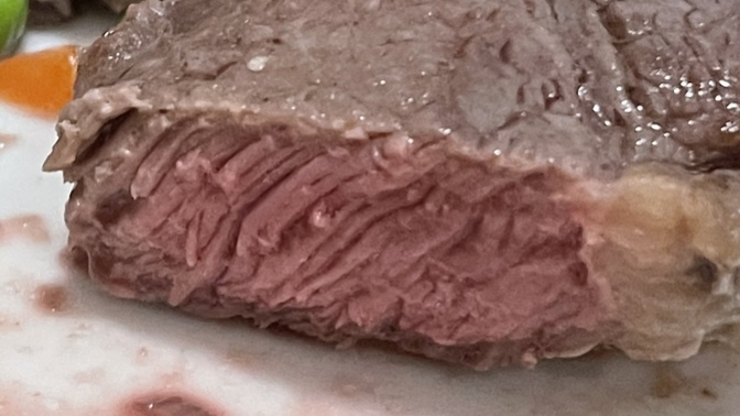 How does my steak 🥩 look?