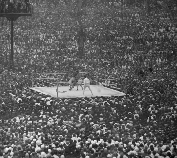How should a professional boxer reach out to draw power to be able to fill out a stadium?