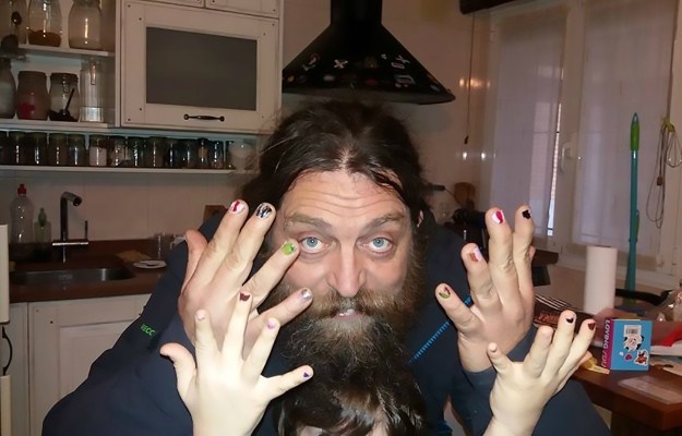 Men with daughters, did you ever let your daughters paint your finger nails?