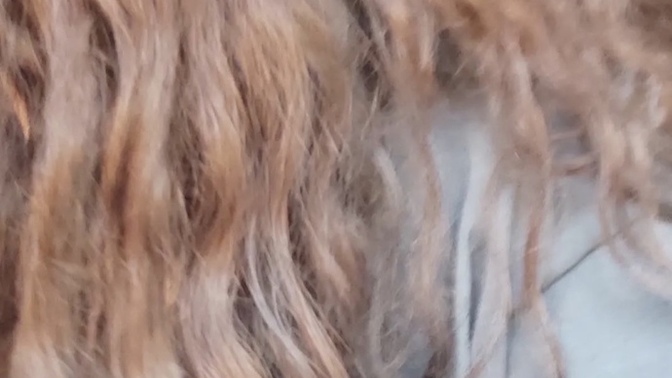 Should I straighten my hair please advise?