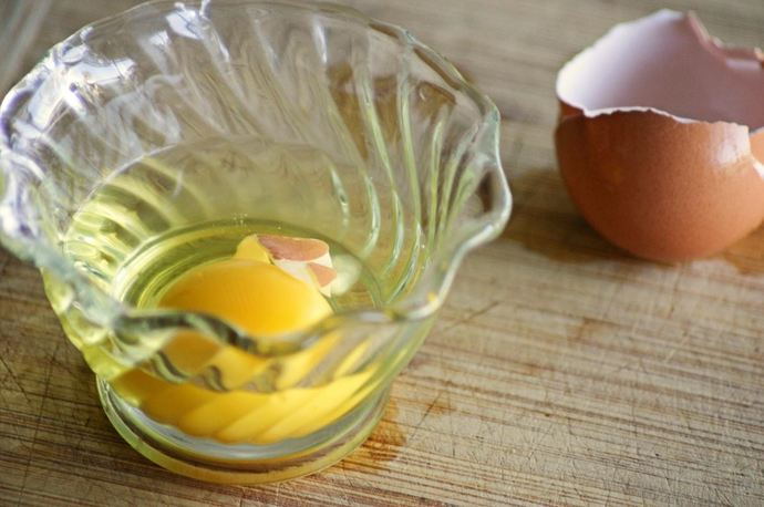 Have you ever eaten anything with eggs in it and you found parts of egg shells in it?