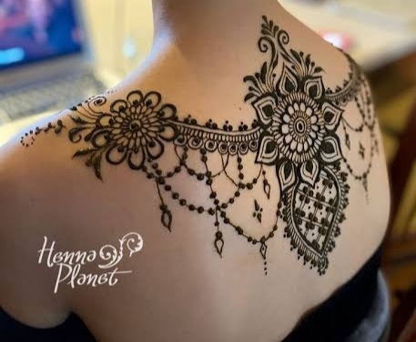 I like india tattoo on women very much