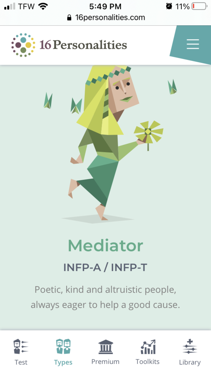 Im an INFP-T