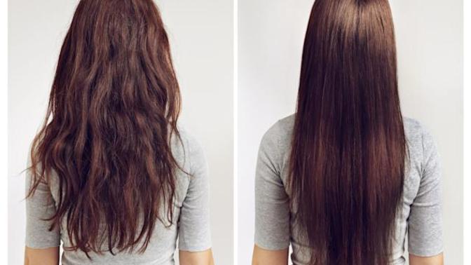 Any tips before straightening hair chemically?