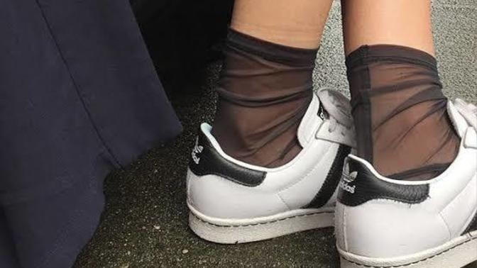 Girls, When you wear your sneakers with your nylon socks, is that makes your feet stink?