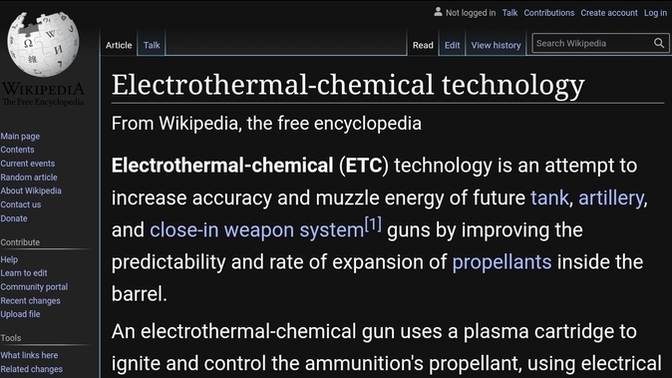 Do you think electrothermal guns will soon be common?