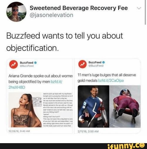 Women even the most feminist ones feel the only thing worse than being objectified by a man is not being objectified?