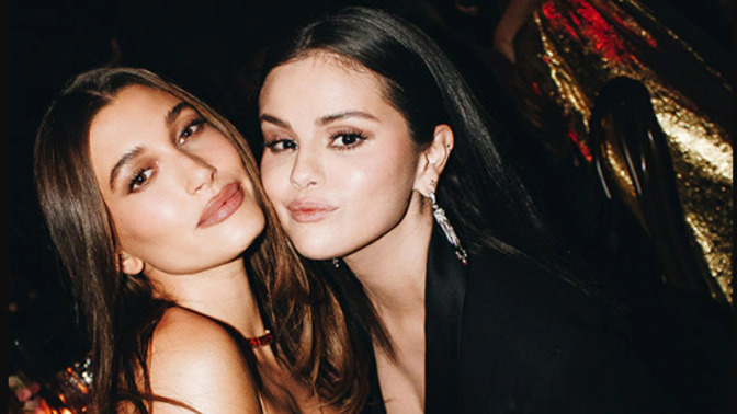 Selena Gomez posed with Hailey Bieber. Would you take a photo like this with your ex's new wife?