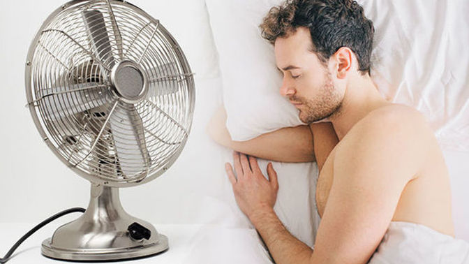 Do you sleep with a fan on, or off?