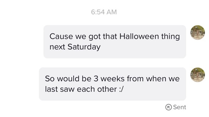 He hasn’t asked to meet up. We haven’t seen each other in 2 weeks. I try to hint but nothing?