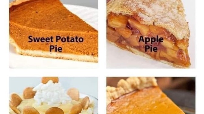 Ones gotta go ! Which of these desserts is your least favorite?